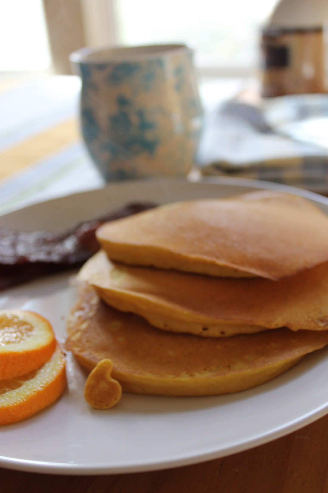 plate of pancakes